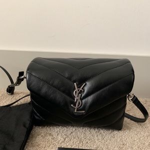 Saint Laurent YSL Loulou Toy Calfskin Crossbody